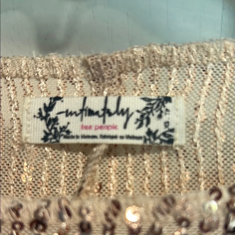 Sequin Long Sleeve Top - Pink - Picture 2 of 8